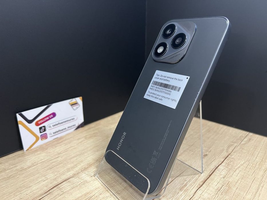 Honor 400 Lite 256Gb Velvet Black Second-Hand 3 ani garanție, Telefoan