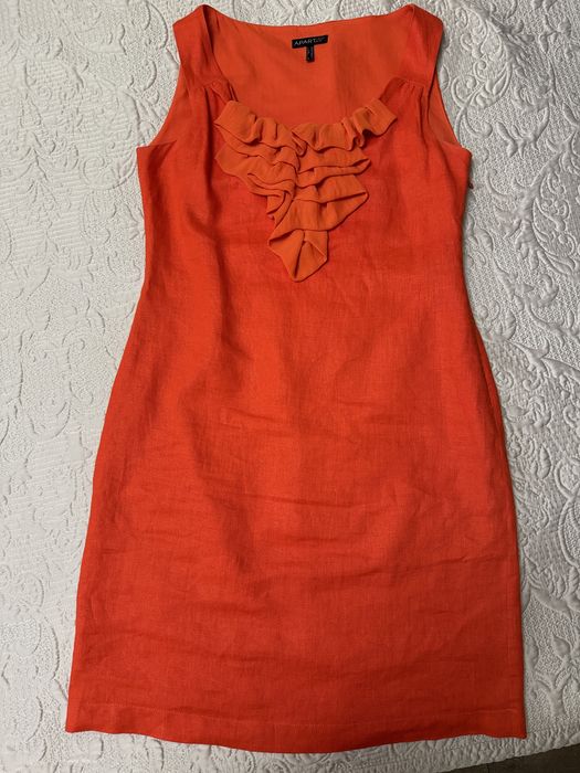 Платье льняное