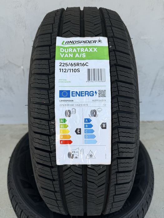 Нови всесезонни бусови гуми LANDSPIDER DURATRAXX VAN A/S 225/65R16C 112/110S 2256516 2256516C