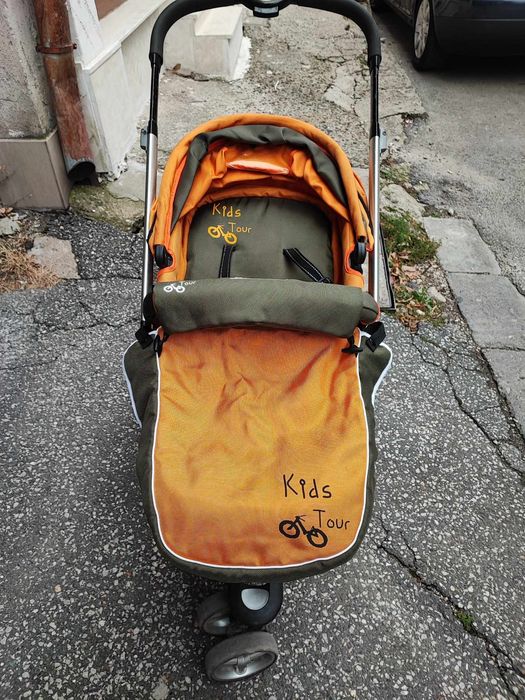 Комбинирана бебешка количка Cangaroo