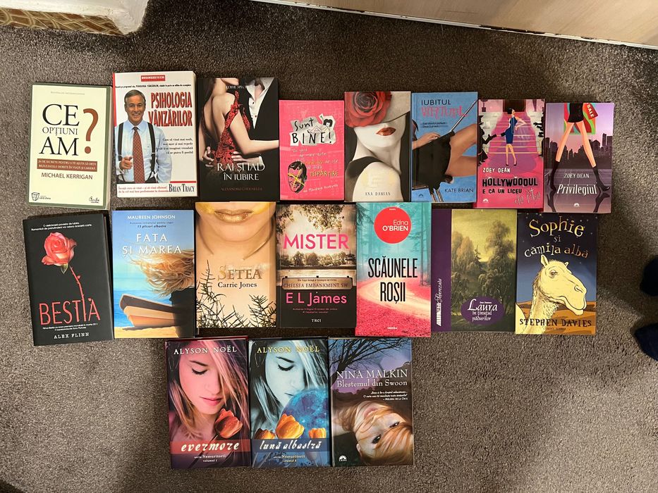 Carte beletristică, adolescenți și copii