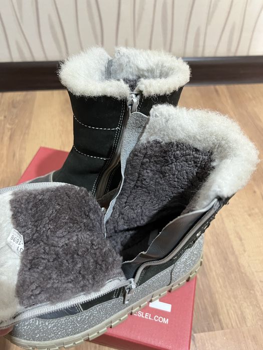 Зимние сапоги натуралка