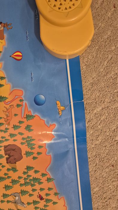 Harta interactiva a lumii Momki cu animale