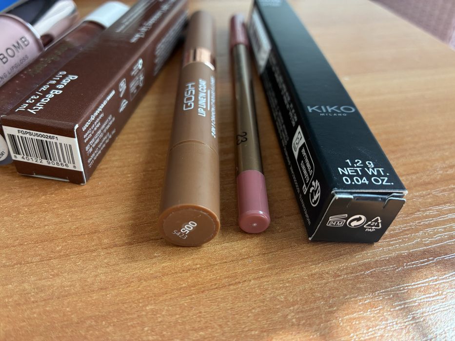 Лот козметика - Kiko milano, Rare beauty