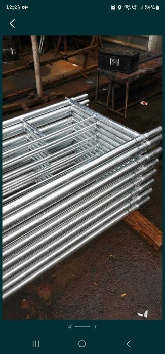 Producator schela metalica fixa noua pentru fatada