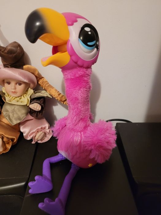 Jucărie interactivă pentru copii papagal Serbet