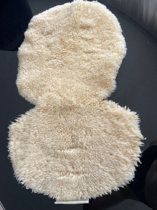 Постелка естествена вълна за количка,John Lewis, sheepskin pram liner