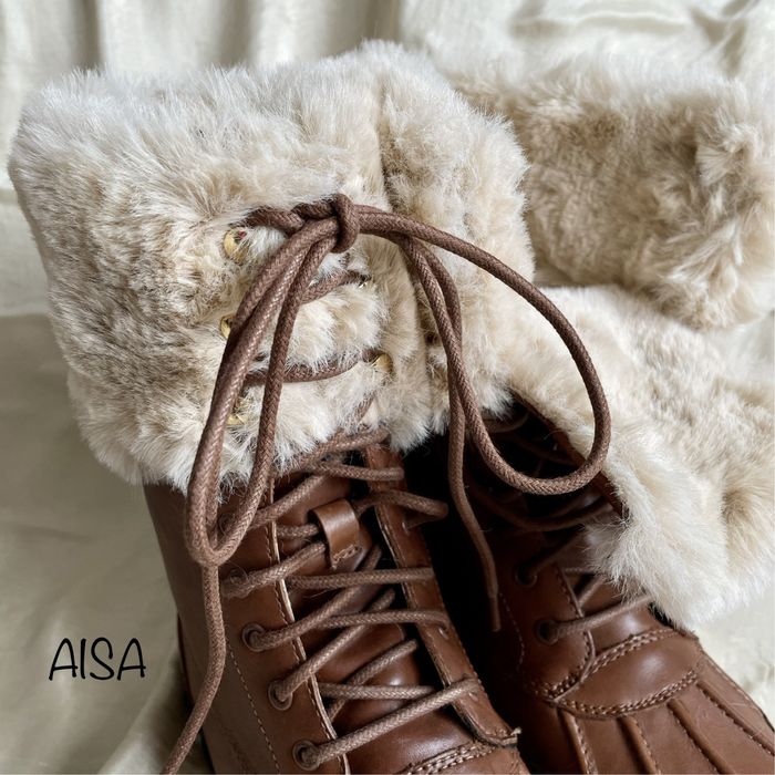 Ghete imblanite Ralph Lauren, pentru vreme rece, marimea 38