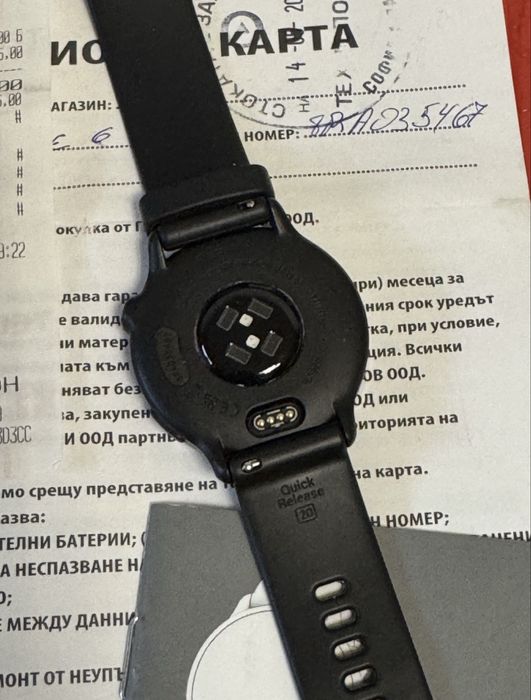 КАТО НОВ 45mm Garmin VIVO ACTIVE 6 Гаранция Technopolis Black