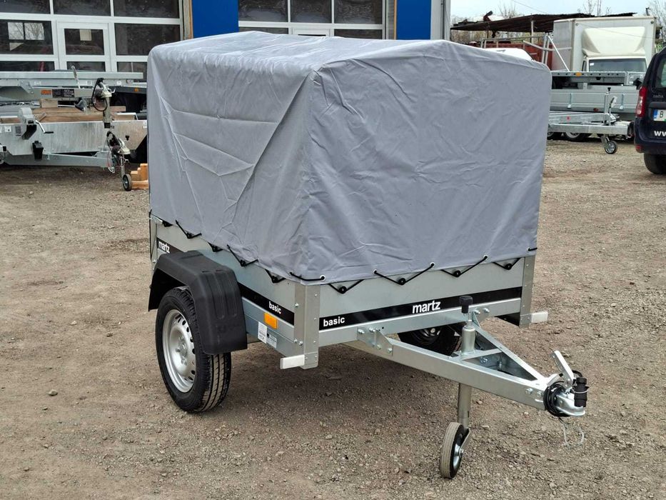 Ново ремарке MARTZ Basic 150 с брезент и конструкция
