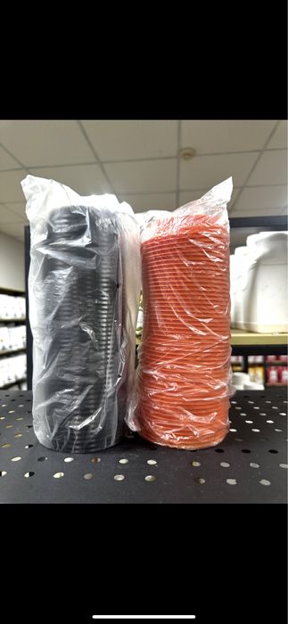 "Оранжевая крышка с клапаном d90  "