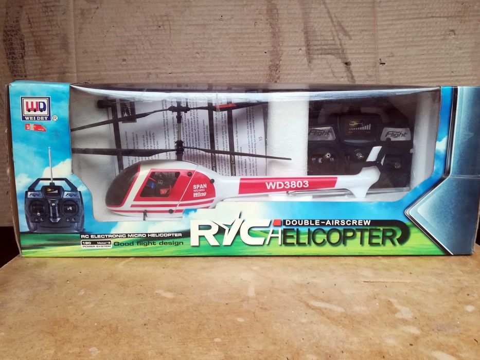 Хеликоптер  Cyclone WD 3803 радиоуправляем.
