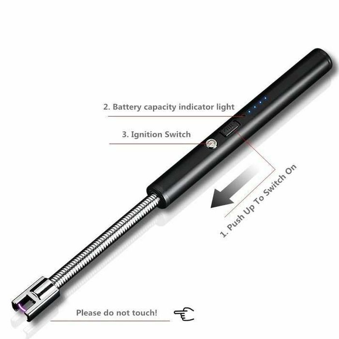 Aprinde prin arc electric bucatarie. Incarcare USB! Nou!