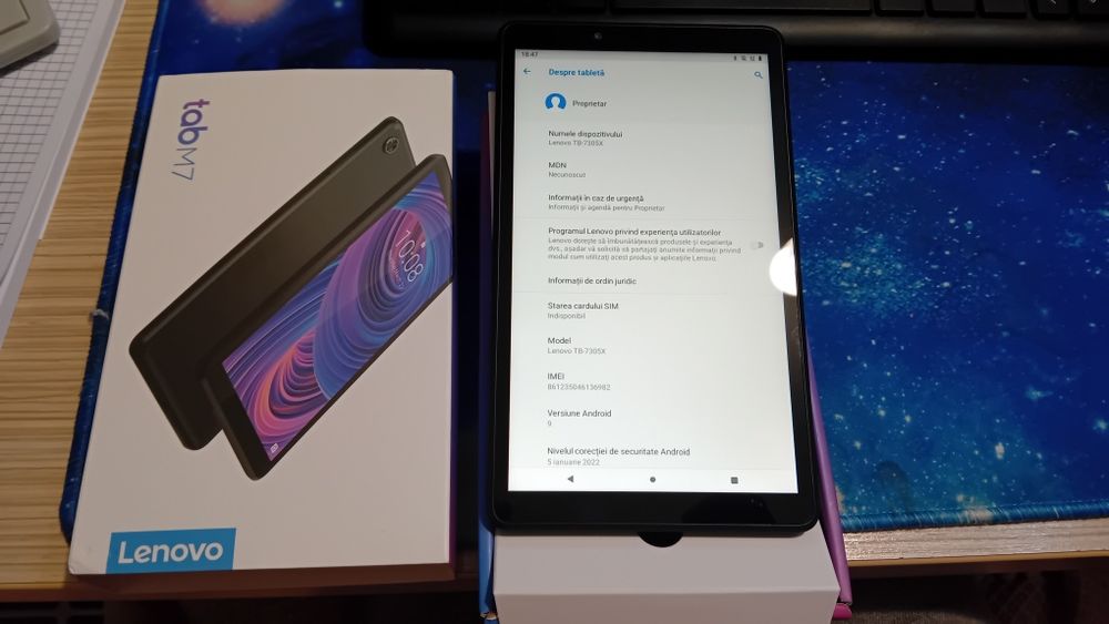 Tableta Lenovo tab M7
