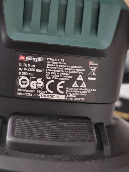 Masina polish parkside