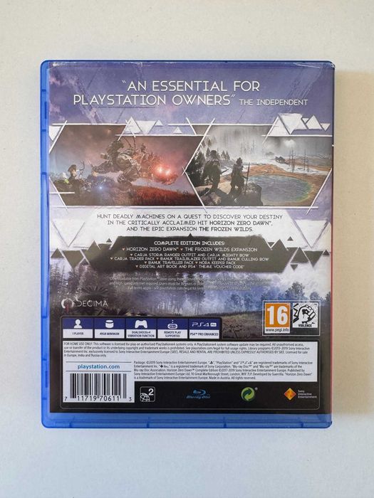 Horizon Zero Dawn Complete Edition PS4 – отлично състояние