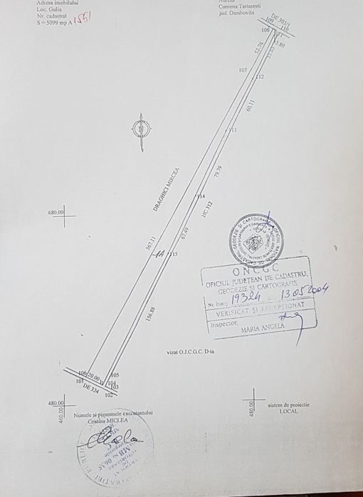 Urgent intravilan Gulia Tărtășești