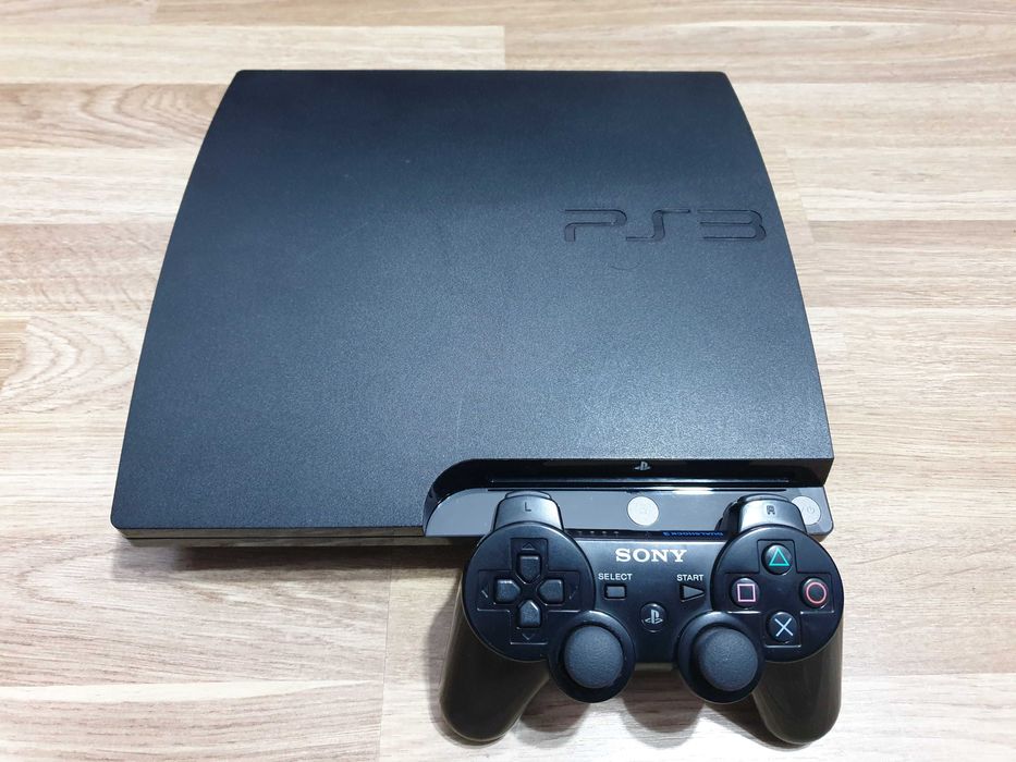 PS3 modat HEN 320 GB + 40 jocuri (GTA V, Red Dead, Minecraft, NFS)