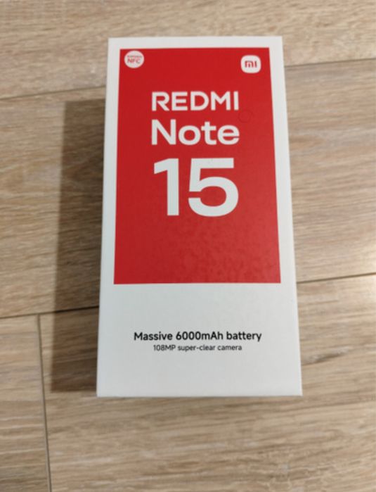 Продается новый запечатанный REDMI NOTE 15 8/128