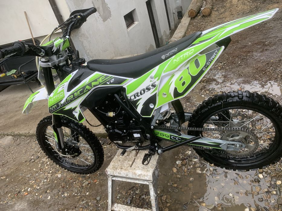 Vand cross 250cc huricanee nitro