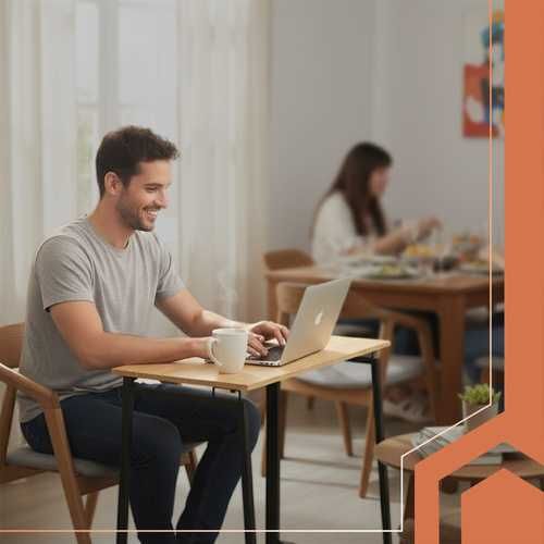 Сгъваемо бюро / Малко бюро за компютър и лаптоп – дървесен или черен