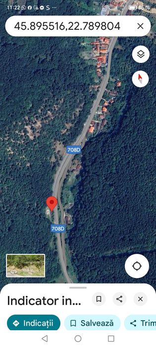 Vând teren intravilan cu fundatie de 85mp în Vețel