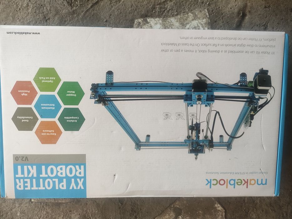 XY plotter robot