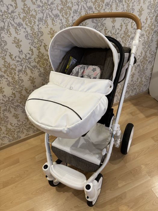 Riko Bruno luxe  3в 1 коляска детская Польша