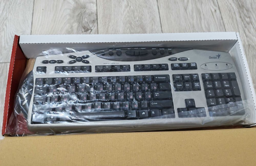 Клавиатура Genius Scroll [Retro], {Новая, в упаковке}