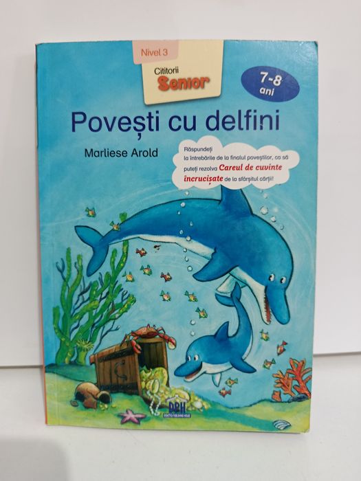Carte Povesti cu delfini copii 7-8 ani