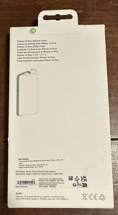 Husa originala iPhone 14 Plus silicon magsafe