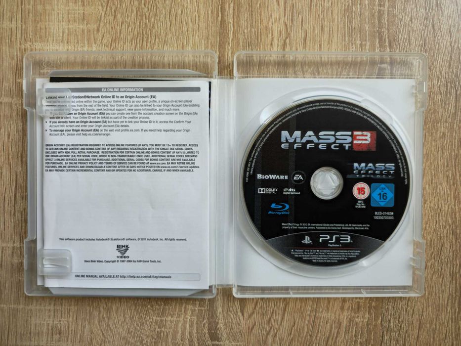 Mass Effect N7 Trilogy  за PlayStation 3 PS3 ПС3