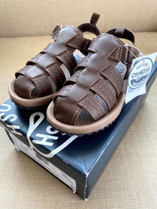 Сандали детские OshKosh, унисекс, абсолютно новые !