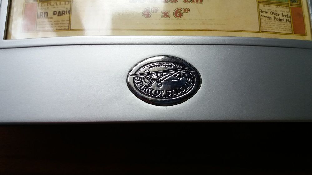 Луксозна фото рамка за снимки Spirit of St. Louis - Отличен подарък!