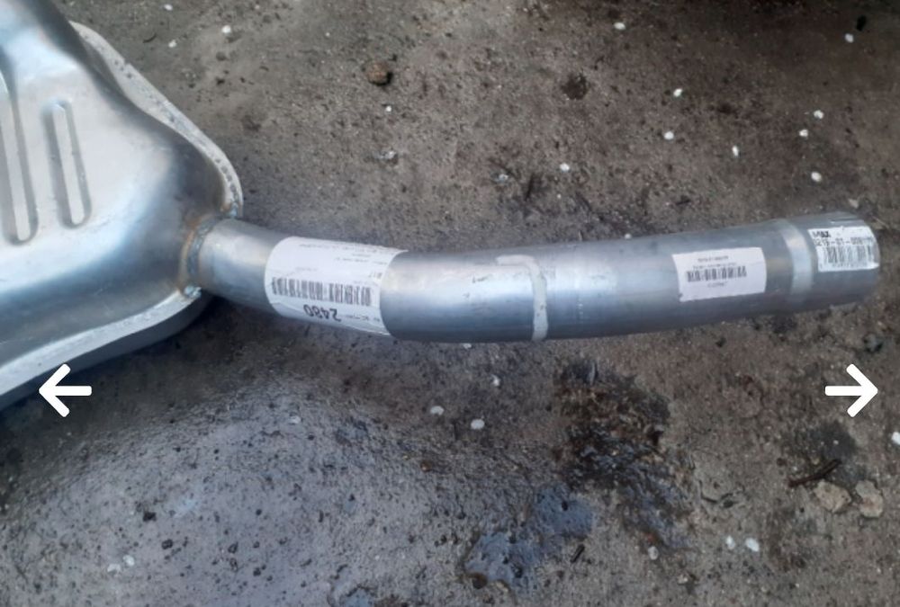 ЧИСТО НОВ ауспух ford smax 2.0tdci  2006-2013