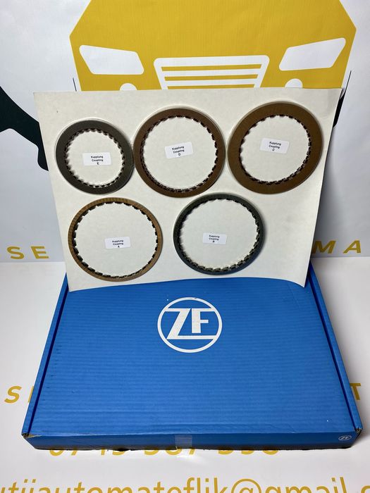 Set discuri frictiune ambreiaje ZF cutie automata 6HP19 6HP21 Audi BMW