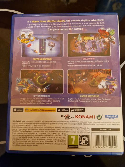 Игра за PS5 Super crazy rhythm castle