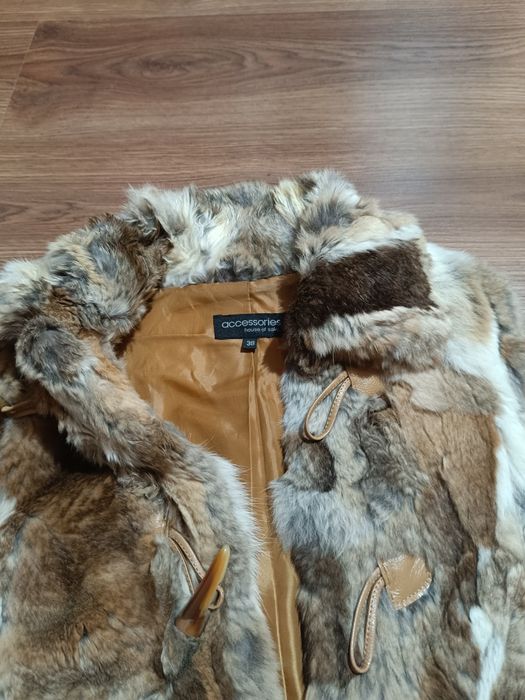 Елек от заек естествен косъм