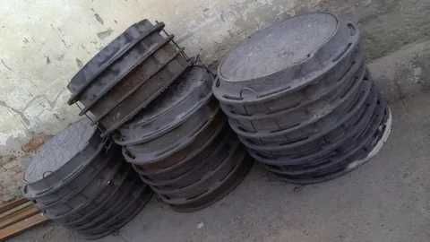 Чугунные канализационные люки