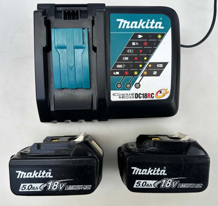 Makita DJV180 - Акумулаторен прободен трион 2x18V 5.0Ah перфектен!