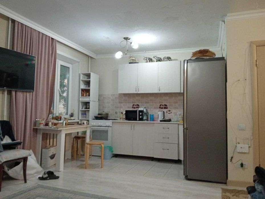 1 комн. квартира, р-н Алматы, готова к проживанию