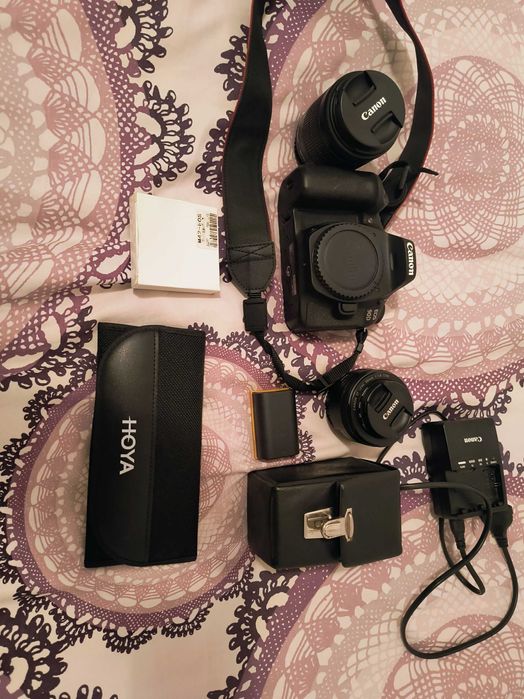 Фотоапарат Canon eos 90D + 3 обектива