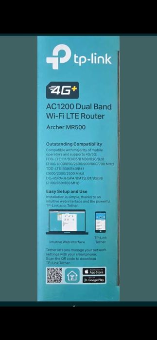 Router Tp Link Archer MR500  NOU, si Huawei 4G CPE 3 cutie sigilata