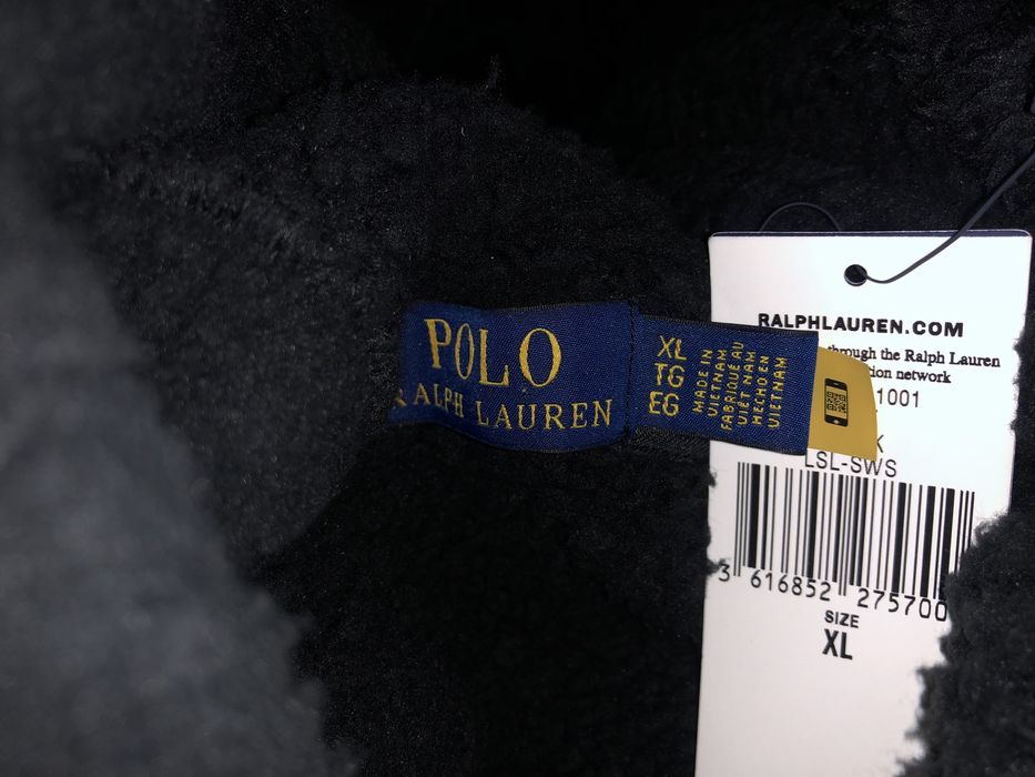 Polo Ralph Lauren Logo Pile Fleece Hoodie ОРИГИНАЛ мъжки суичър XL/2XL