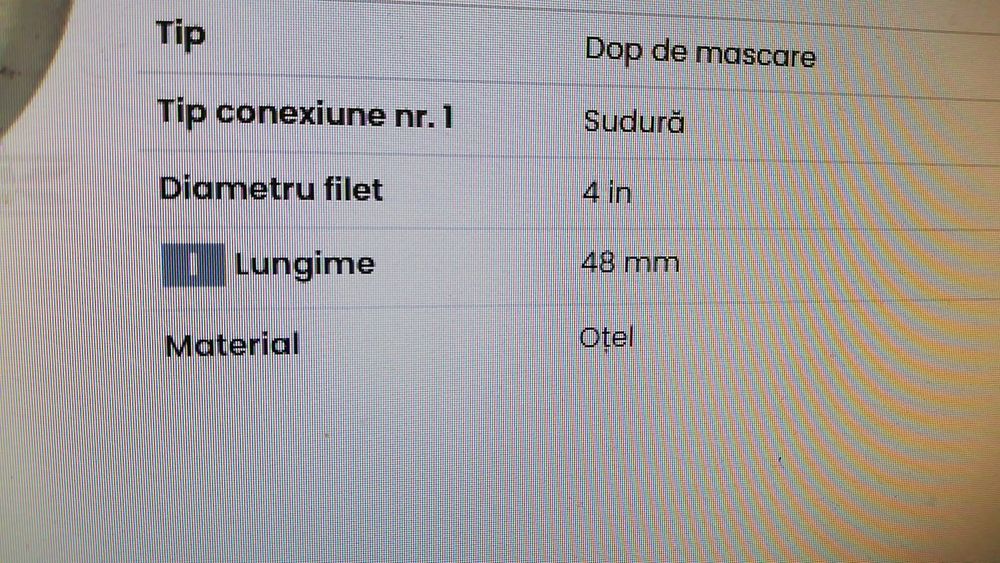 Capac cupla tip Perrot tata 4 toli, pentru vidanja