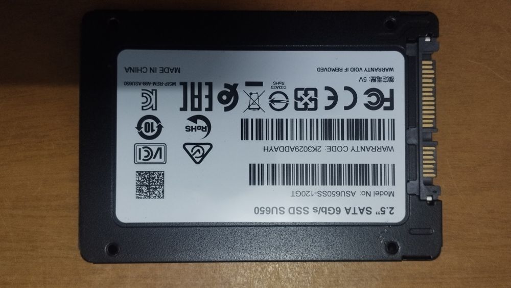 продам ssd 120 Gb sata