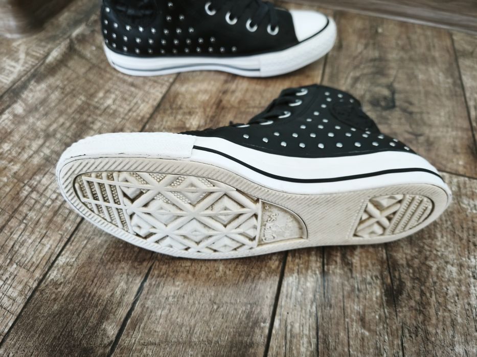 Converse, оригинални кожени кецове, номер 37