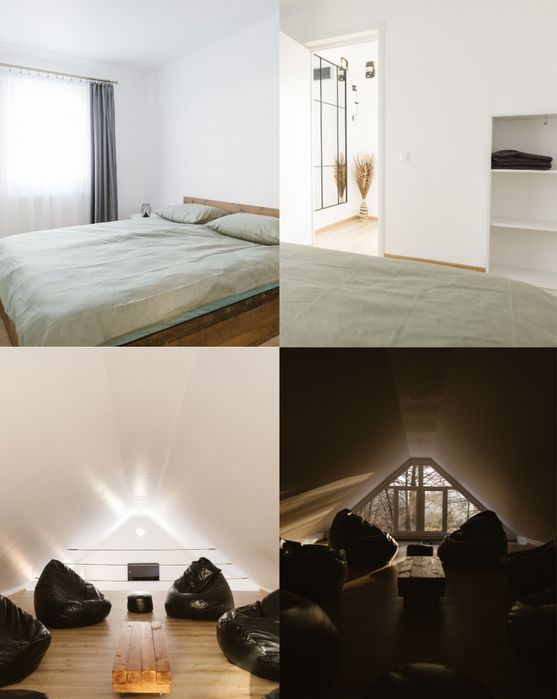 Cabana de inchiriat cu piscina interioara si ciubar