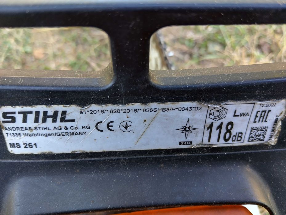 Продавам бензинова резачка щил 261, stihl 261