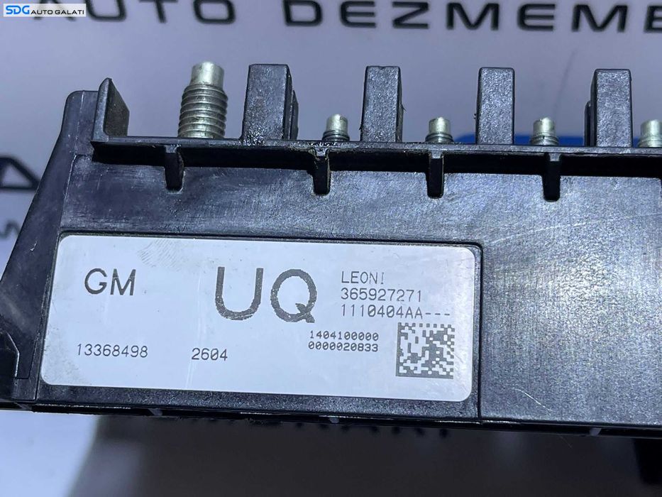 Panou Tablou Sigurante Relee Baterie Acumulator Opel Astra J 2009 - 2015 Cod 13368498